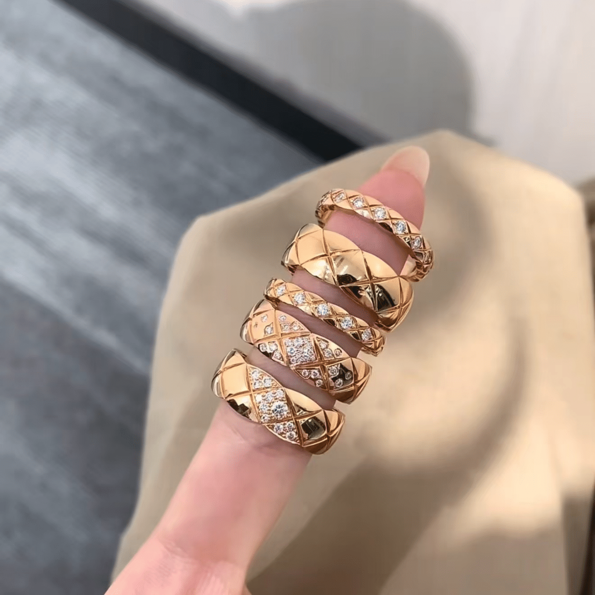 코코크러쉬 파베링 미니 스몰 – 14K/18K 국내제작 27 8 3
